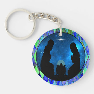 Nativity  keychain