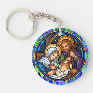 Nativity  keychain