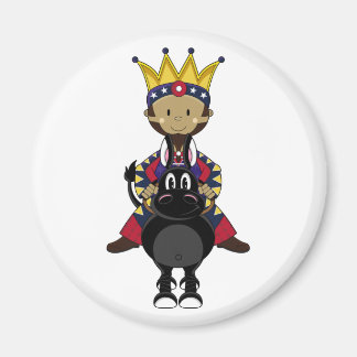 Nativity King Riding Horse Magnet