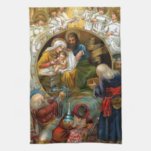 Nativity Kitchen Towel