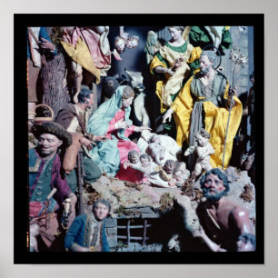Nativity, made in Naples Poster