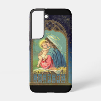 Nativity Mary Holding The Baby Jesus Samsung Galaxy Case
