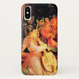 NATIVITY ,MUSIC MAKING ANGELS - MAGIC OF CHRISTMAS iPhone X CASE