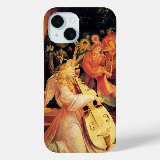 NATIVITY ,MUSIC MAKING ANGELS - MAGIC OF CHRISTMAS Case-Mate iPhone CASE (Back)