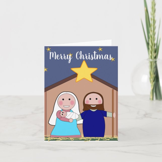 Nativity Note Card (Front)