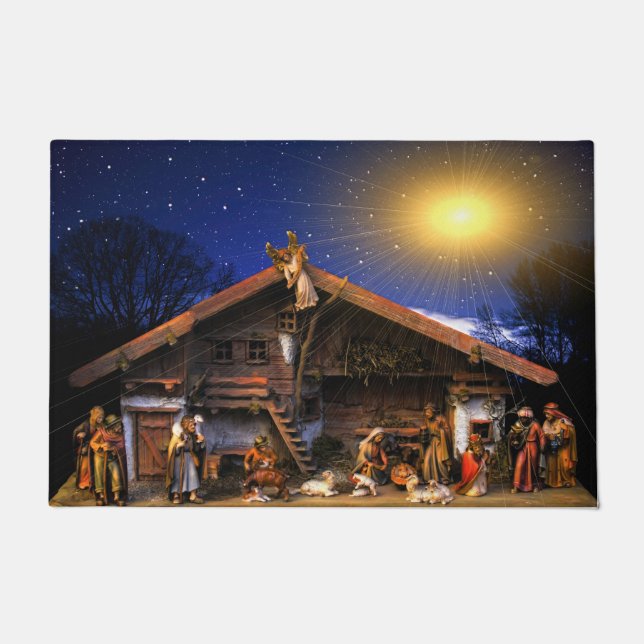 Nativity of Jesus Christ Doormat (Front)