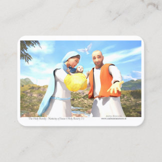 Nativity of Jesus - The Holy Family Calling Card