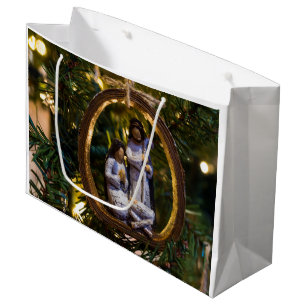 Nativity Ornament Large Gift Bag
