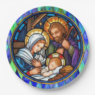 Nativity Paper Plate