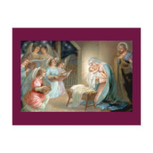 Nativity Postcard