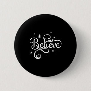 Nativity Scene Believe Christian Family Merry Chri 2 Inch Round Button
