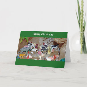 Nativity Scene Card
