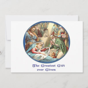 Nativity Scene card