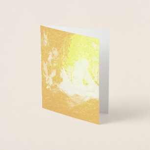 Nativity Scene Foil Card