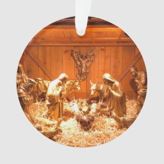 Nativity Scene From A Church Ornament