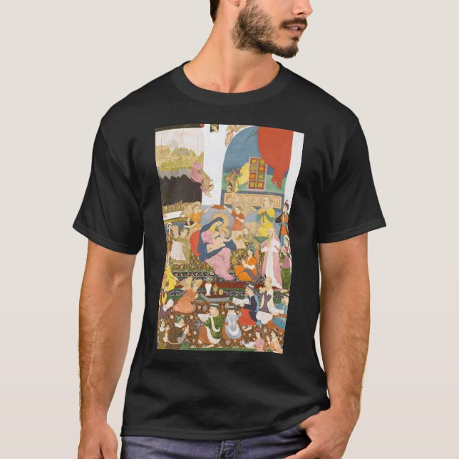 Nativity scene in indian style T-Shirt (Front)