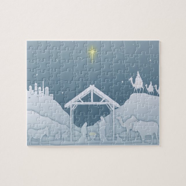 Nativity Scene Jigsaw Puzzle (Horizontal)