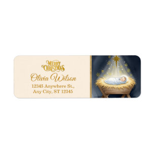 Nativity Scene "Merry Christmas"