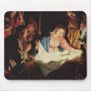 Nativity Scene Mouse Pad