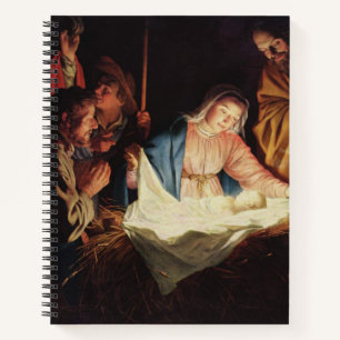Nativity Scene Notebook