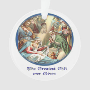 Nativity Scene Ornament