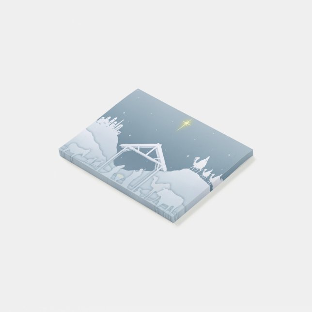 Nativity Scene Post-it Notes (Angled)