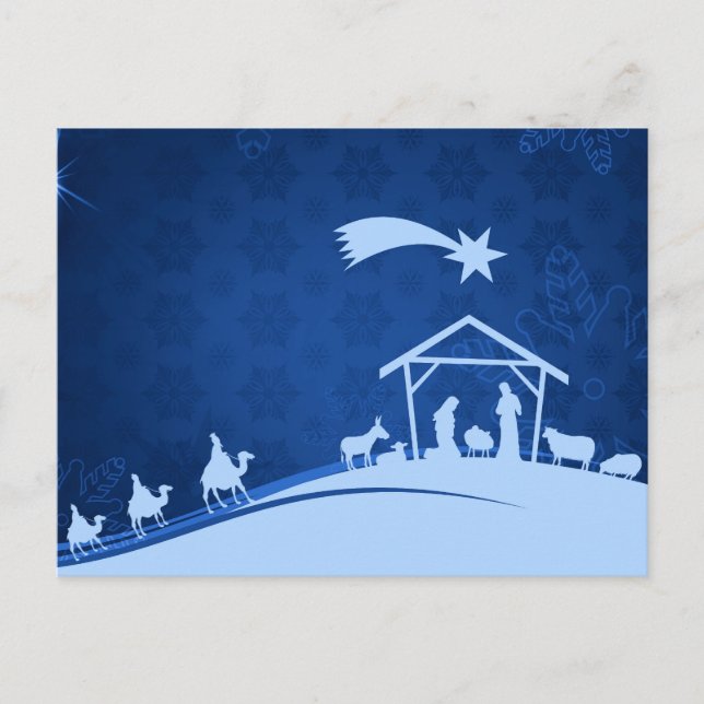 Nativity Scene Postcards (Front)