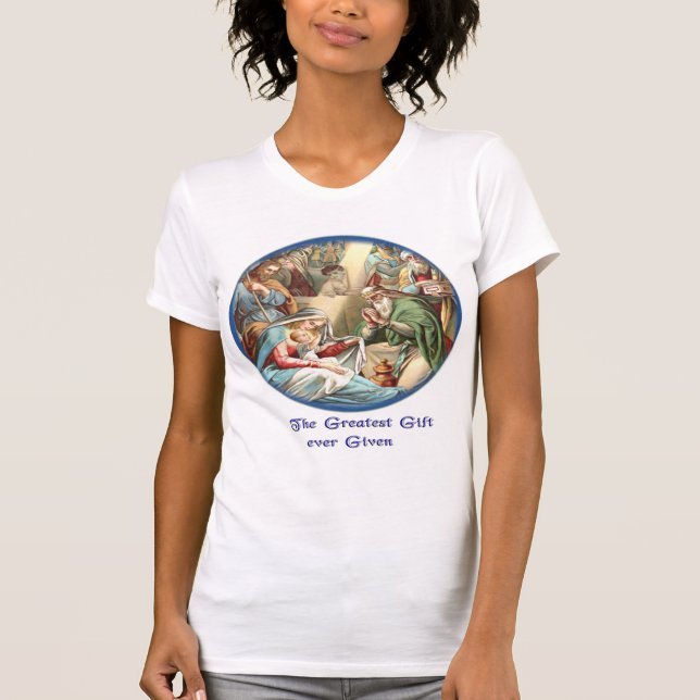 Nativity Scene  T-Shirt (Front)