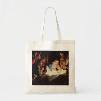 Nativity Scene Tote Bag