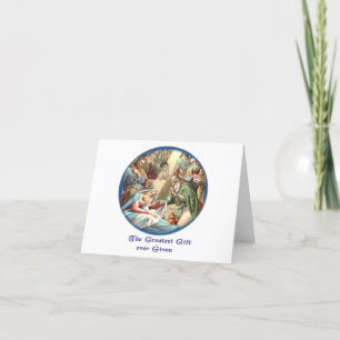 Nativity Seen Thank You Card