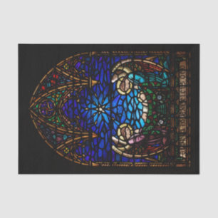Nativity Stained Glass St Barnabas Christmas Tissue Paper