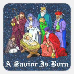 nativity sticker