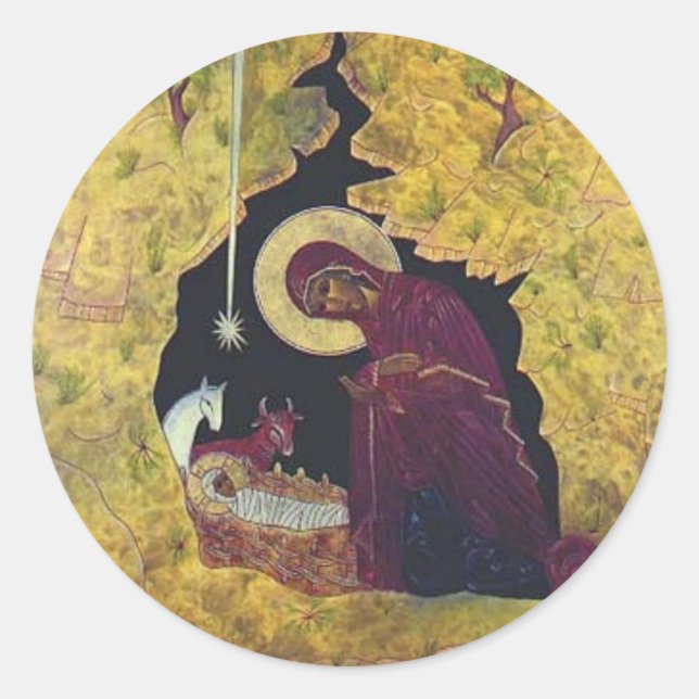 Nativity Stickers (Front)