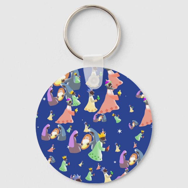 Nativity Wallpaper Keychain (Front)