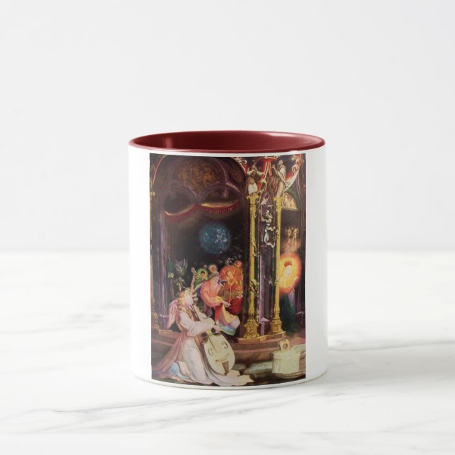 NATIVITY WITH ANGELS - MAGIC OF CHRISTMAS MUG (Center)