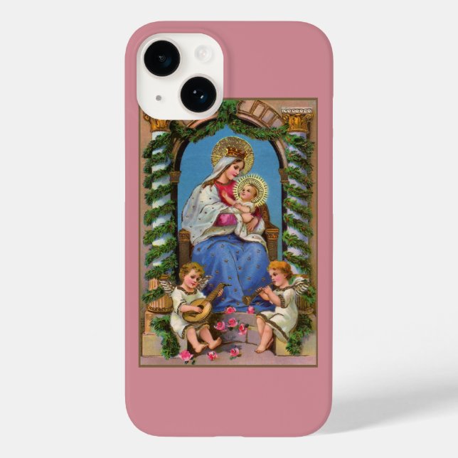 Nativity With Madonna And Child  Case-Mate iPhone Case (Back)