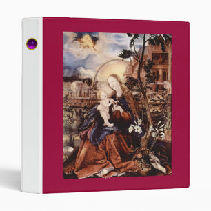 NATIVITY WITH WHITE LILLES - MAGIC OF CHRISTMAS BINDER
