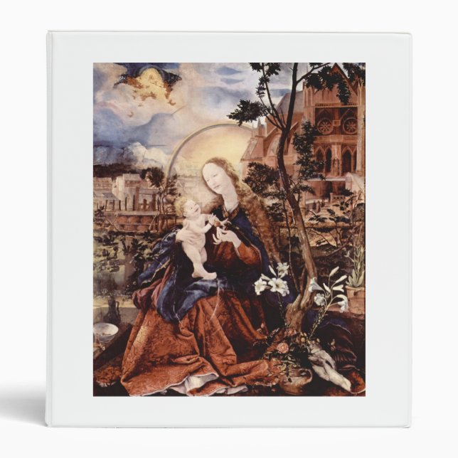 NATIVITY WITH WHITE LILLES - MAGIC OF CHRISTMAS BINDER (Front)