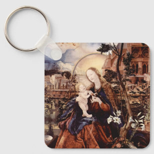 NATIVITY WITH WHITE LILLES - MAGIC OF CHRISTMAS KEYCHAIN