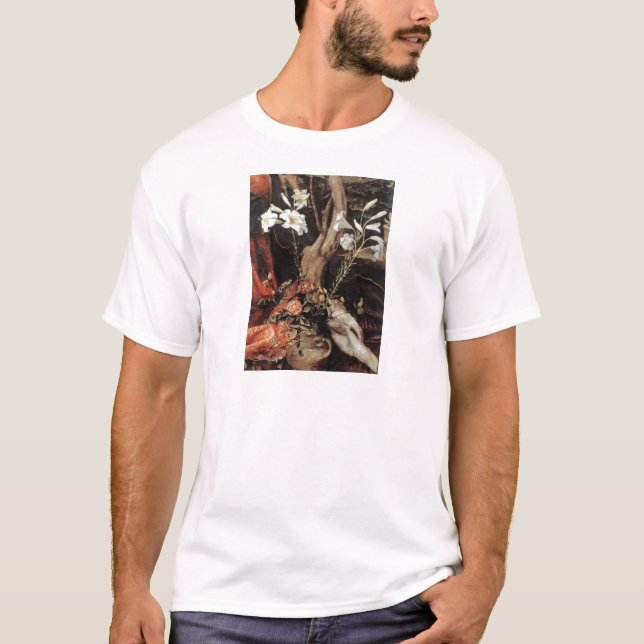 NATIVITY WITH WHITE LILLES - MAGIC OF CHRISTMAS T-Shirt (Front)