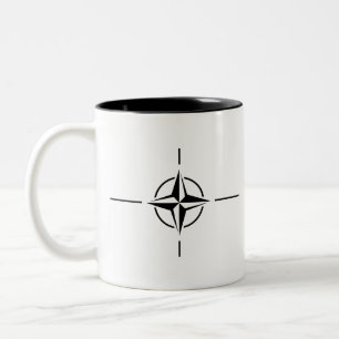NATO Emblem Two-Tone Coffee Mug