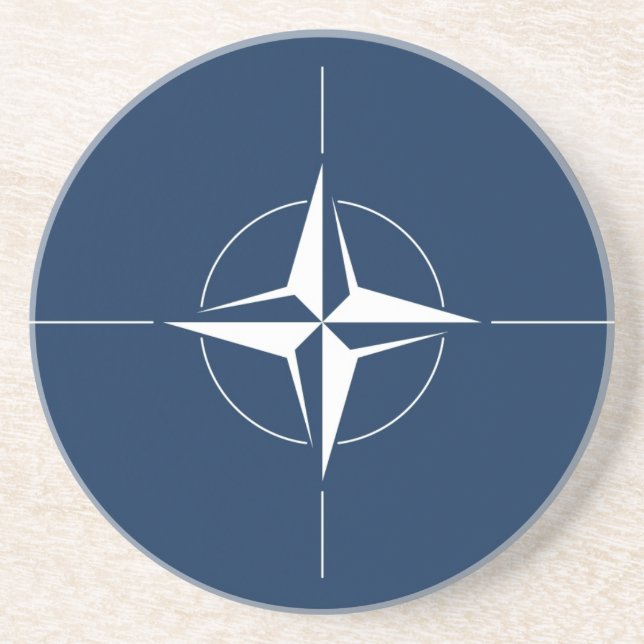 NATO Flag Coaster (Front)