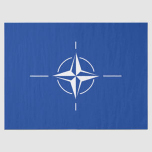 nato flag North Atlantic Treaty Organization Allia Tissue Paper