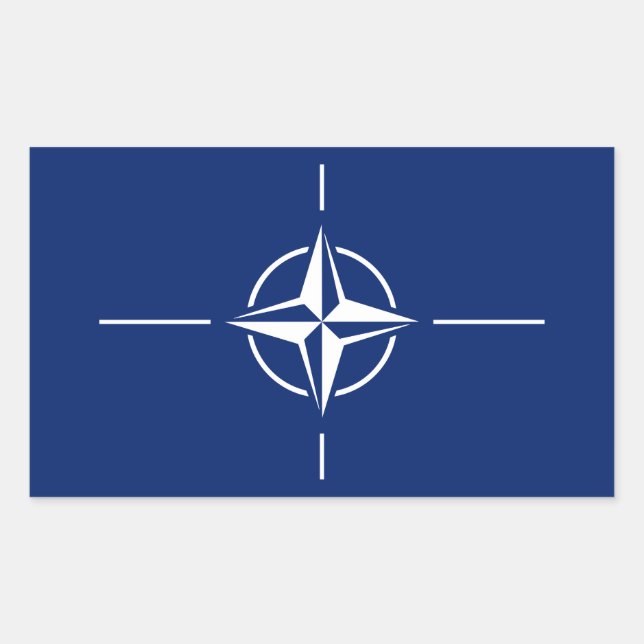 NATO Flag Sticker (Front)