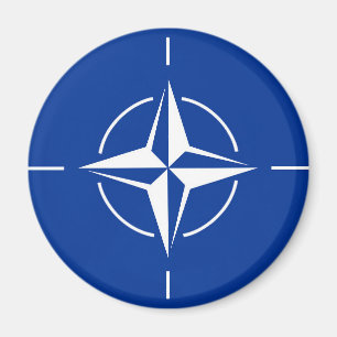 NATO flag symbol Magnet