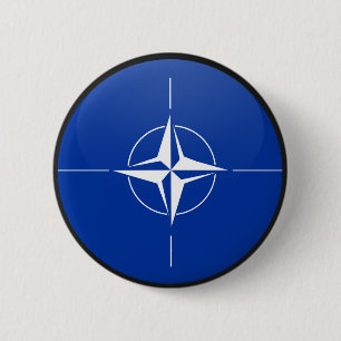 Nato quality Flag Circle 2 Inch Round Button