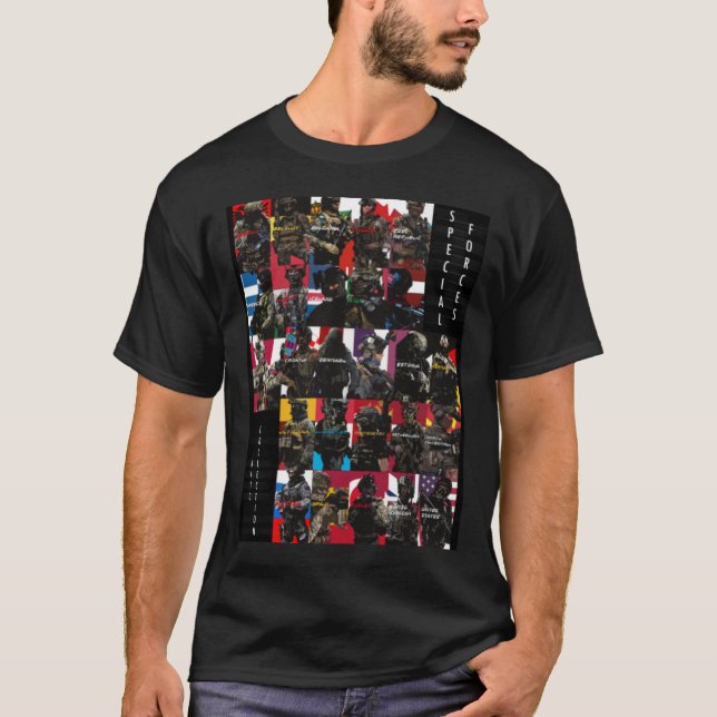 NATO Special Forces Collection T-Shirt 1 (Front)