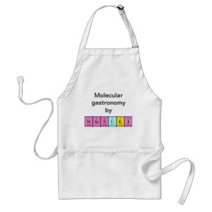 Natsuki periodic table name apron