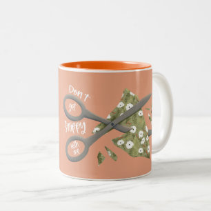 N'attrape pas le nippy avec moi Mug à deux tons
