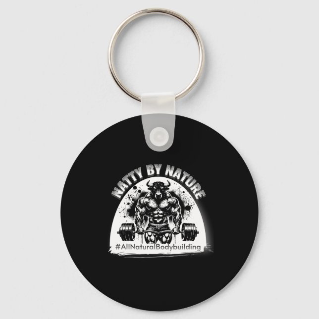 Natty 4 By Nature  Keychain (Front)
